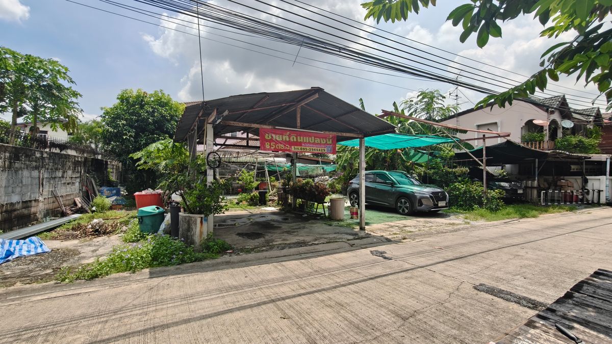 ขายที่ดินนนทบุรี บางใหญ่ บางบัวทอง : ขายที่ดิน ถ.สนามบินน้ำ ในซอยนนทบุรี27แยก2