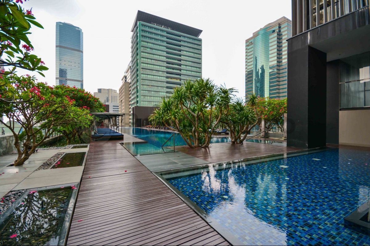 For SaleCondoSathorn, Narathiwat : Best price!!! lowest price in the building, high floor, open view ✨The Met✨2 bedrooms, 2 bathrooms, size 93 sq m, near BTS Chong Nonsi Tel.0982645161 