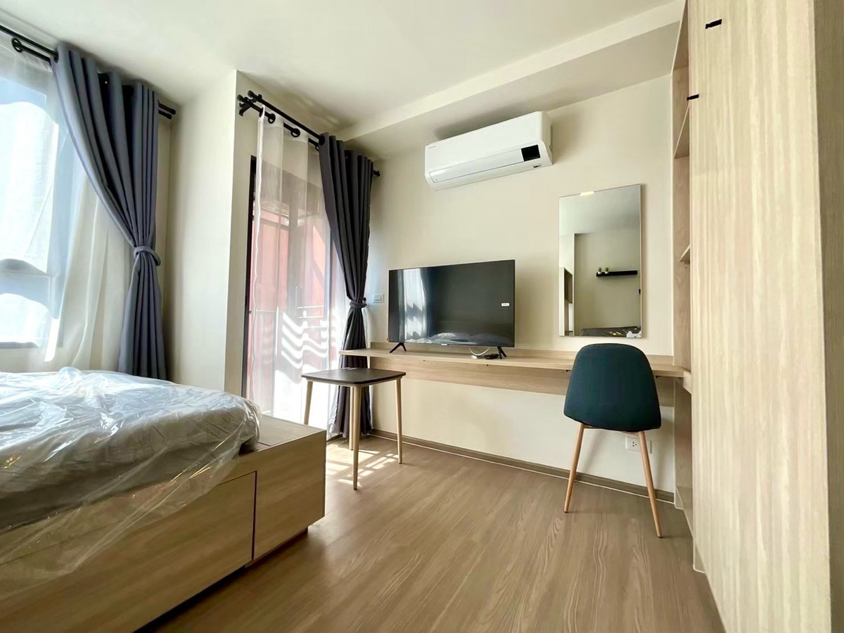 ให้เช่าคอนโดบางนา แบริ่ง ลาซาล : ให้เช่า The Muve Bangna เครื่องใช้ไฟฟ้าครบ