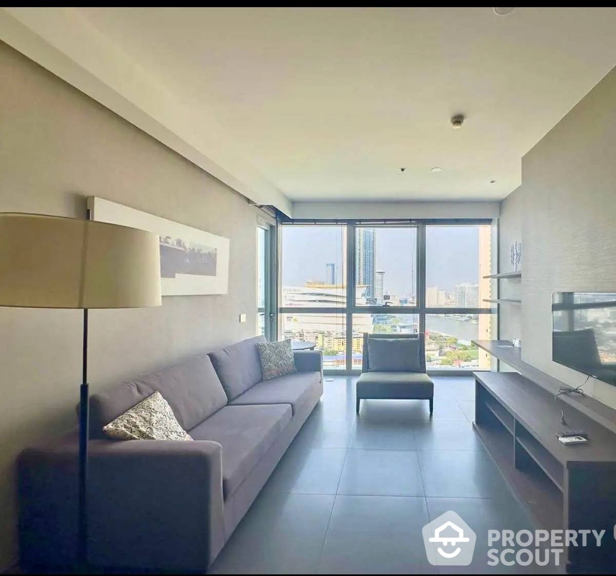 For RentCondoWongwianyai, Charoennakor : 2-BR Condo at The River Condominium near BTS Saphan Taksin