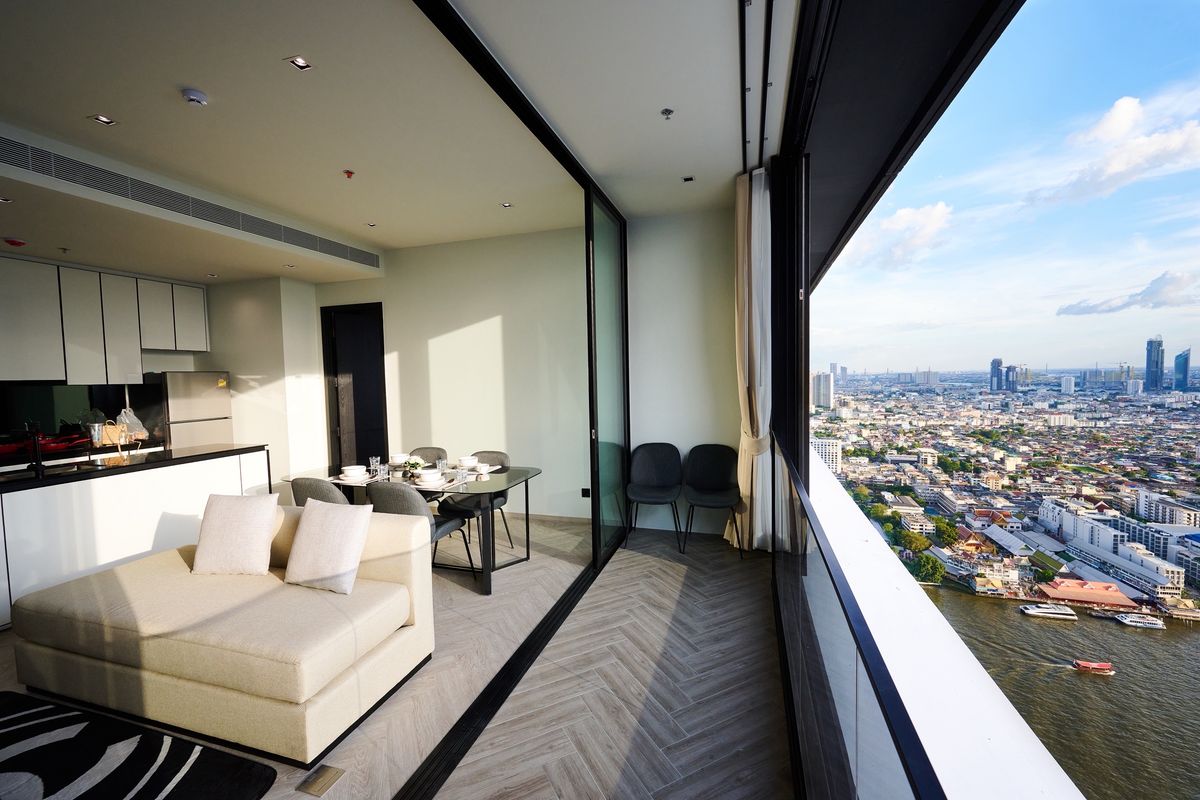 ให้เช่าคอนโดวงเวียนใหญ่ เจริญนคร : [L250508011] สำหรับเช่า Chapter Charoennakhon - Riverside | 2 ห้องนอน | ขนาด 78.8 ตร.ม. | ราคาพิเศษ | พร้อมเข้าอยู่
