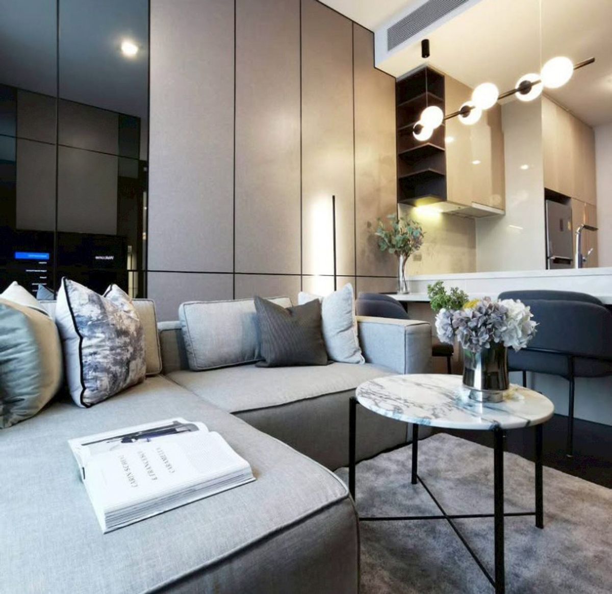 ให้เช่าคอนโดสุขุมวิท อโศก ทองหล่อ : LTH12444RE - LAVIQ Sukhumvit 57 FOR RENT 1 bed 1 bath size 45 Sq.M. BTS Thonglor station ONLY 52K/Month