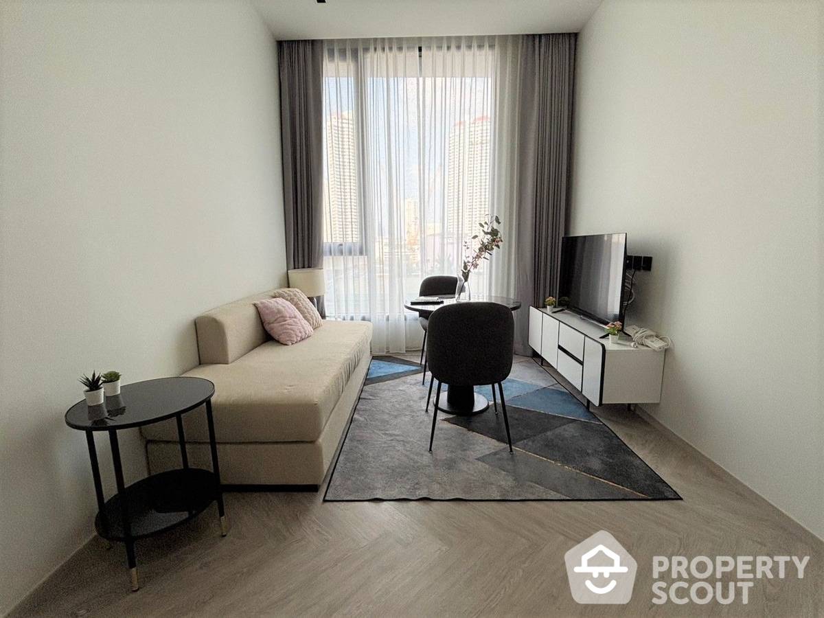 For RentCondoWongwianyai, Charoennakor : 1-BR Condo at Chapter Charoennakhorn - Riverside near BTS Krung Thon Buri