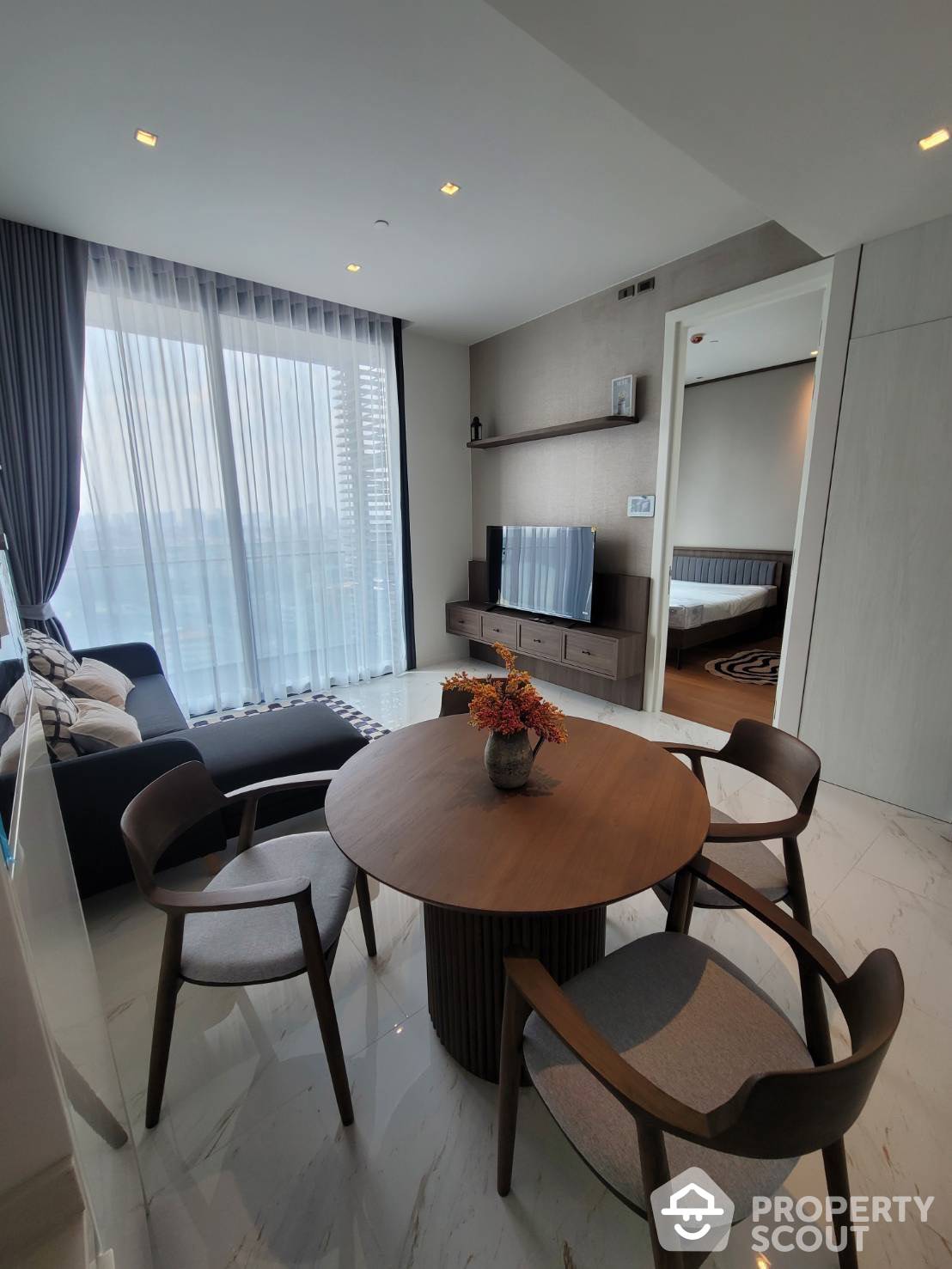 For RentCondoRama3 (Riverside),Satupadit : 1-BR Condo at Canapaya Residences Rama 3 close to Phra Ram 3