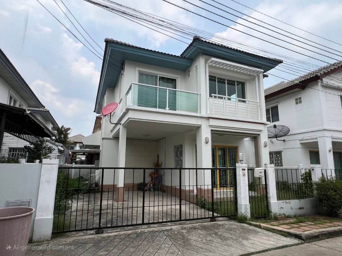 ให้เช่าบ้านแจ้งวัฒนะ เมืองทอง : ให้เช่าบ้านเดี่ยว 2 ชั้น หมู่บ้านชวนชื่น โมดัส แจ้งวัฒนะ (ถนนเลี่ยงเมืองปากเกร็ด)