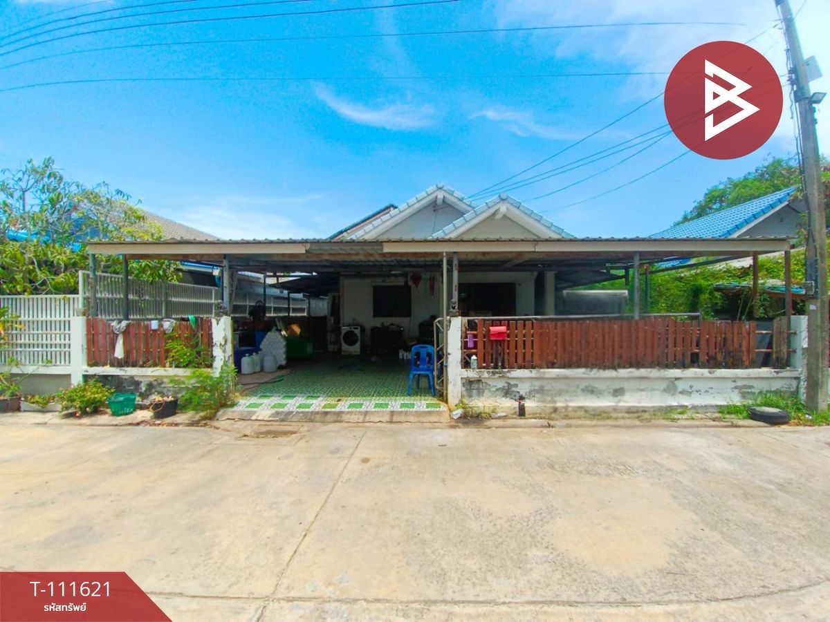 ขายบ้านสมุทรสงคราม : ขายบ้านโครงการ บ้านแสนสุข เนื้อที่ 52.1 ตารางวา สมุทรสงคราม