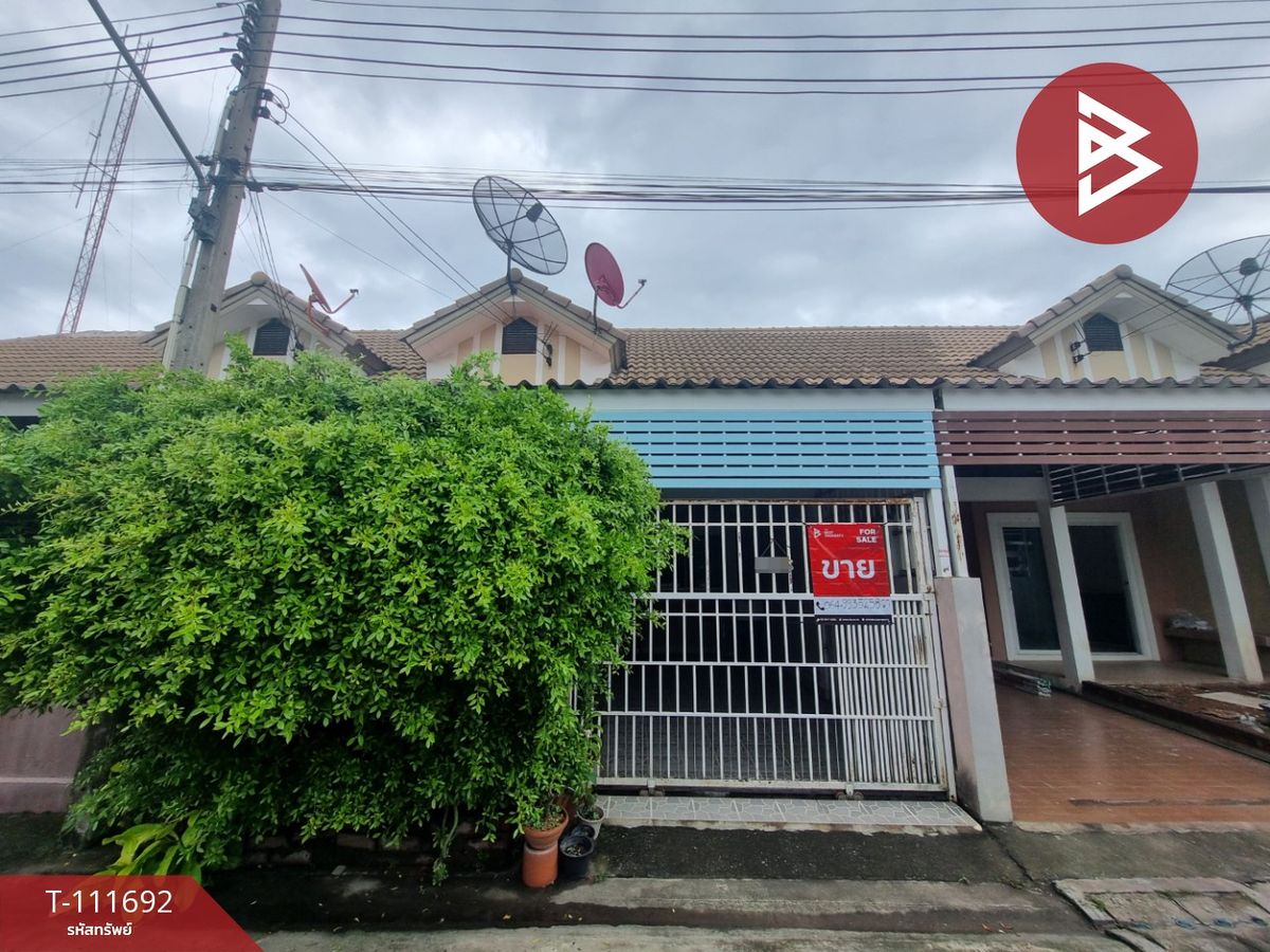 For SaleTownhomePattaya, Bangsaen, Chonburi : Townhouse for sale Senisirit Village, Laem Chabang, Sriracha, Chon Buri