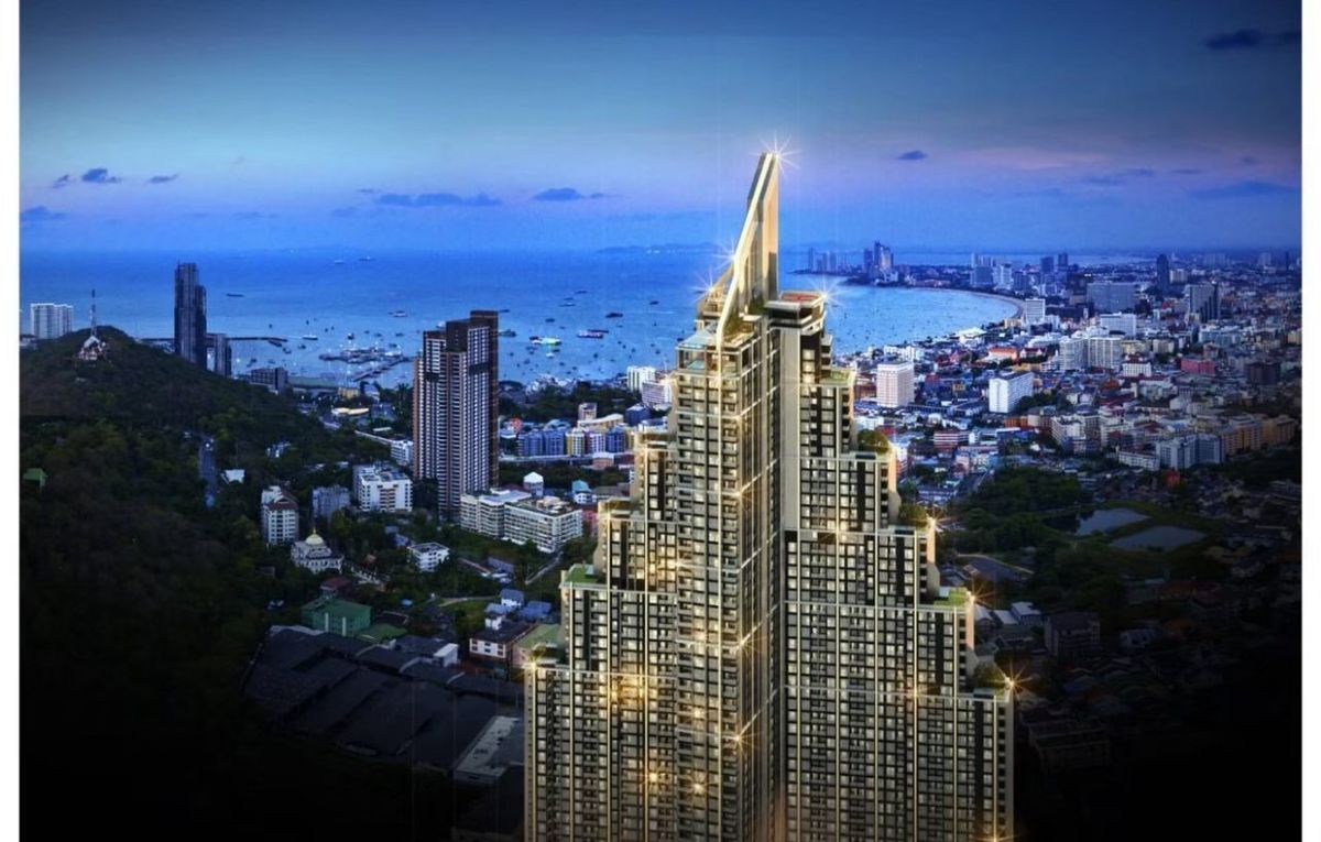 For SalePattaya, Bangsaen, Chonburi : Grand Solaire Noble - Luxurious Hyrer Condo in the heart of Pattaya, 360 degree sea view