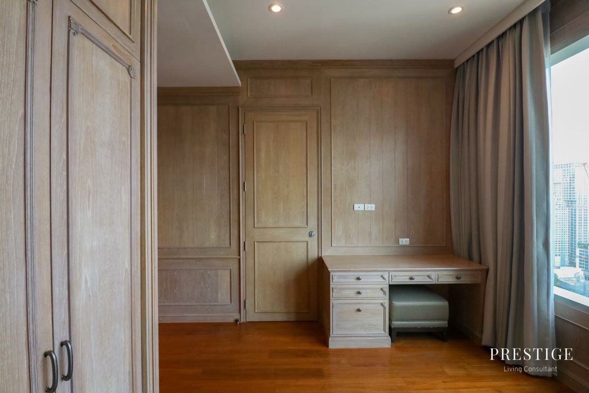 For RentCondoWitthayu, Chidlom, Langsuan, Ploenchit : 📌For RENT Rent | 185 Rajadamri - 4BR (299 SQM) 300,000 THB