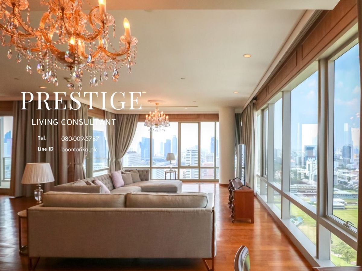 For RentCondoWitthayu, Chidlom, Langsuan, Ploenchit : 📌For RENT Rent | 185 Rajadamri - 4BR (299 SQM) 300,000 THB