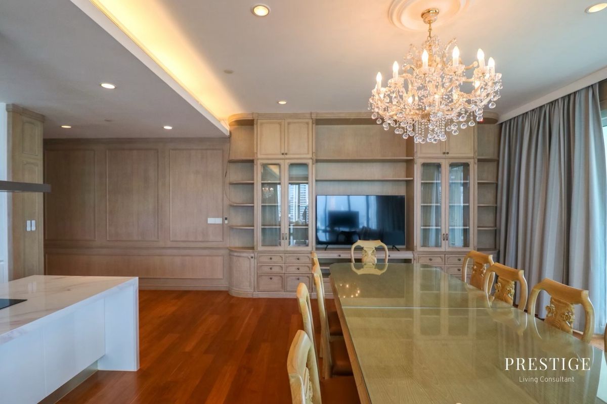 For RentCondoWitthayu, Chidlom, Langsuan, Ploenchit : 📌For RENT Rent | 185 Rajadamri - 4BR (299 SQM) 300,000 THB