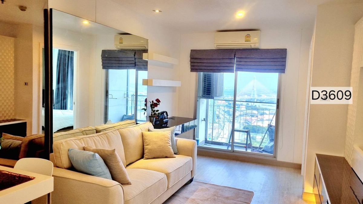 ขายคอนโดพระราม 3 สาธุประดิษฐ์ : Lumpini Park Riverside - Rama 3 / 1 Bedroom (FOR SALE), ลุมพินี พาร์ค ริเวอร์ไซด์ - พระราม 3 / 1 ห้องนอน (ขาย) MHOW492