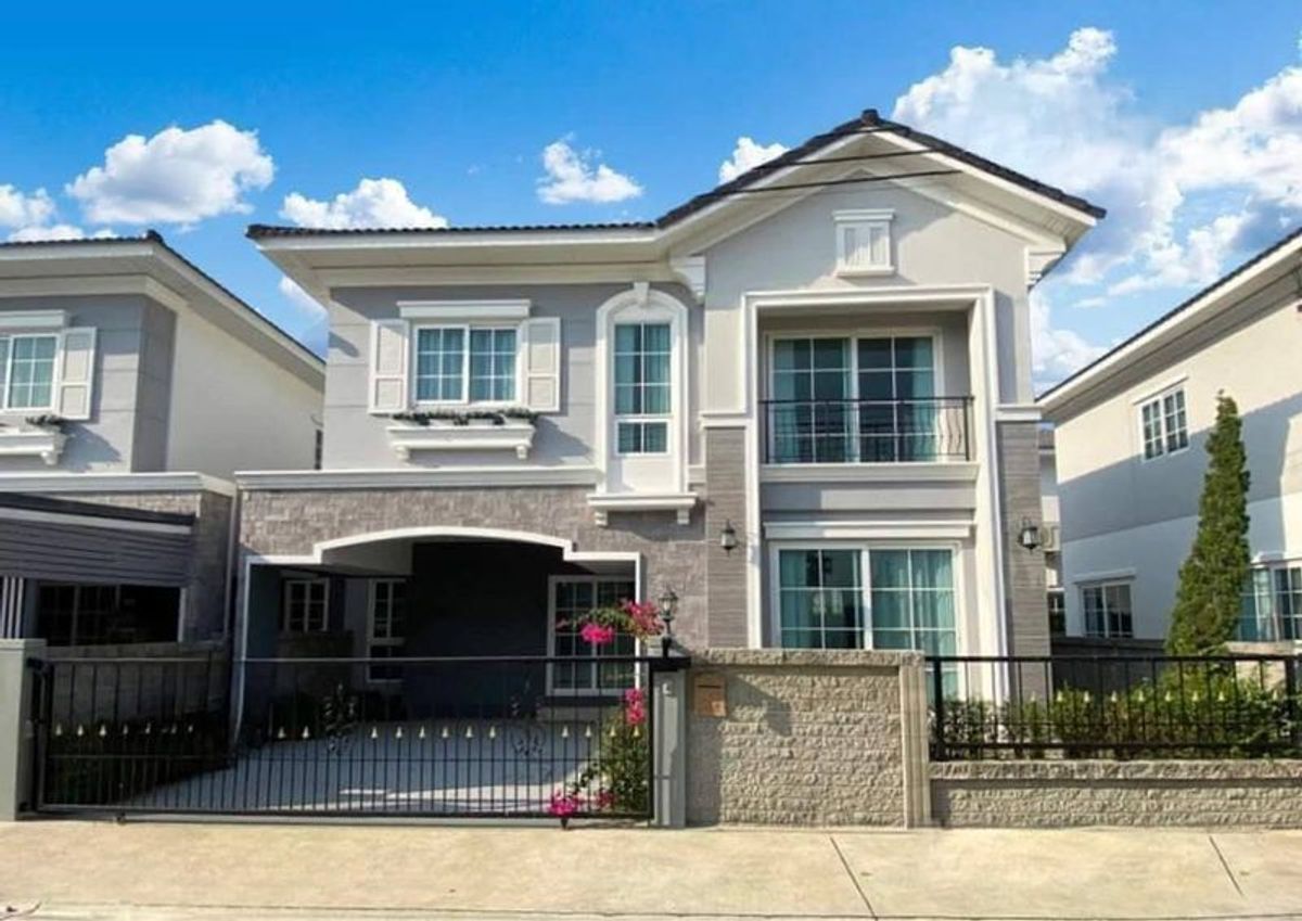 For SaleHouseNawamin, Ramindra : British twin house for sale Golden this 2 Ram Inthra-Ring Project