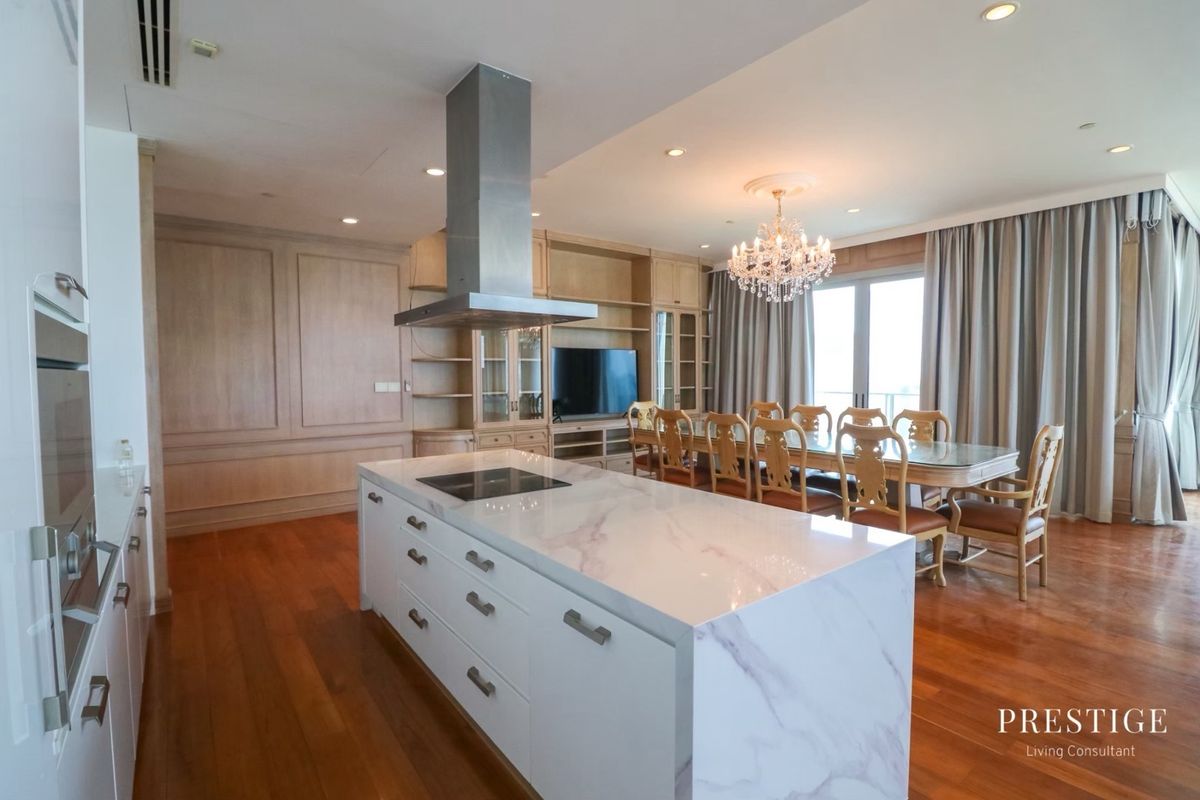 For RentCondoWitthayu, Chidlom, Langsuan, Ploenchit : 📌For RENT Rent | 185 Rajadamri - 4BR (299 SQM) 300,000 THB