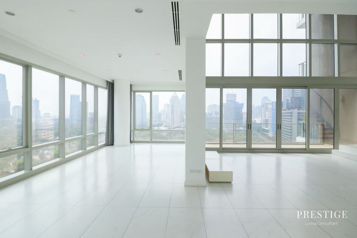 For RentCondoWitthayu, Chidlom, Langsuan, Ploenchit : 📌For RENT Rent | 185 Rajadamri - 4BR (360 SQM) 380,000 THB