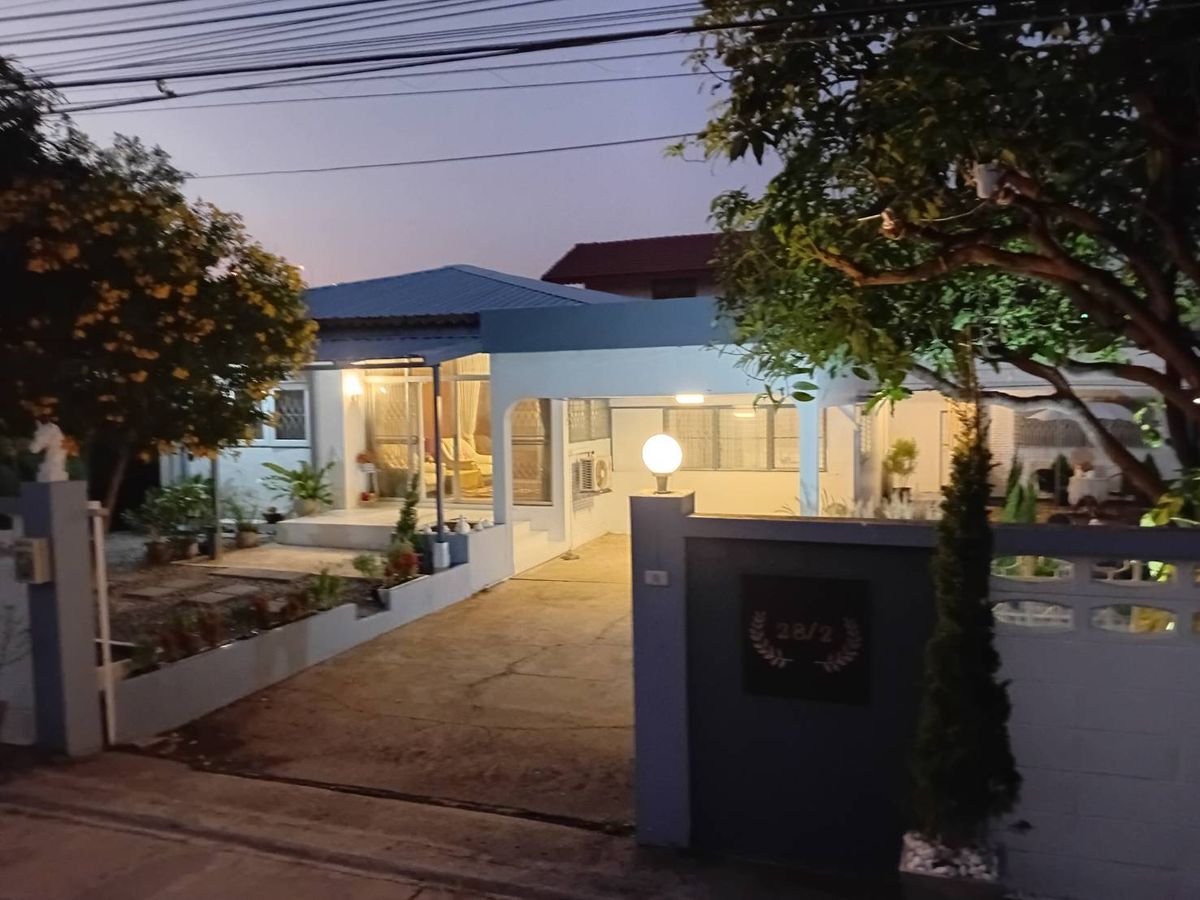 ขายบ้านแจ้งวัฒนะ เมืองทอง : 📢บ้านเดี่ยว ชั้นเดียว บรรยากาศรีสอร์ต เดินทางสะดวก ใกล้จุดขึ้นลงทางด่วนอิมแพ็คอารีนา