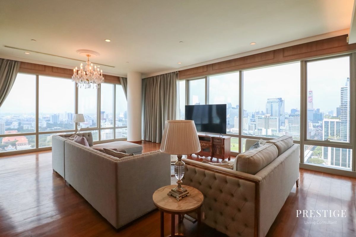For RentCondoWitthayu, Chidlom, Langsuan, Ploenchit : 📌For RENT Rent | 185 Rajadamri - 4BR (299 SQM) 300,000 THB