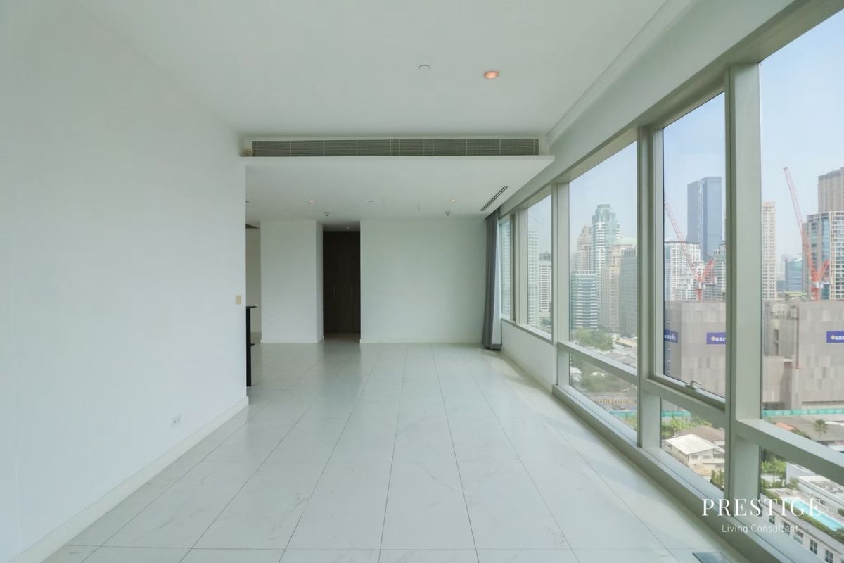 For RentCondoWitthayu, Chidlom, Langsuan, Ploenchit : 📌For RENT Rent | 185 Rajadamri - 4BR (360 SQM) 380,000 THB