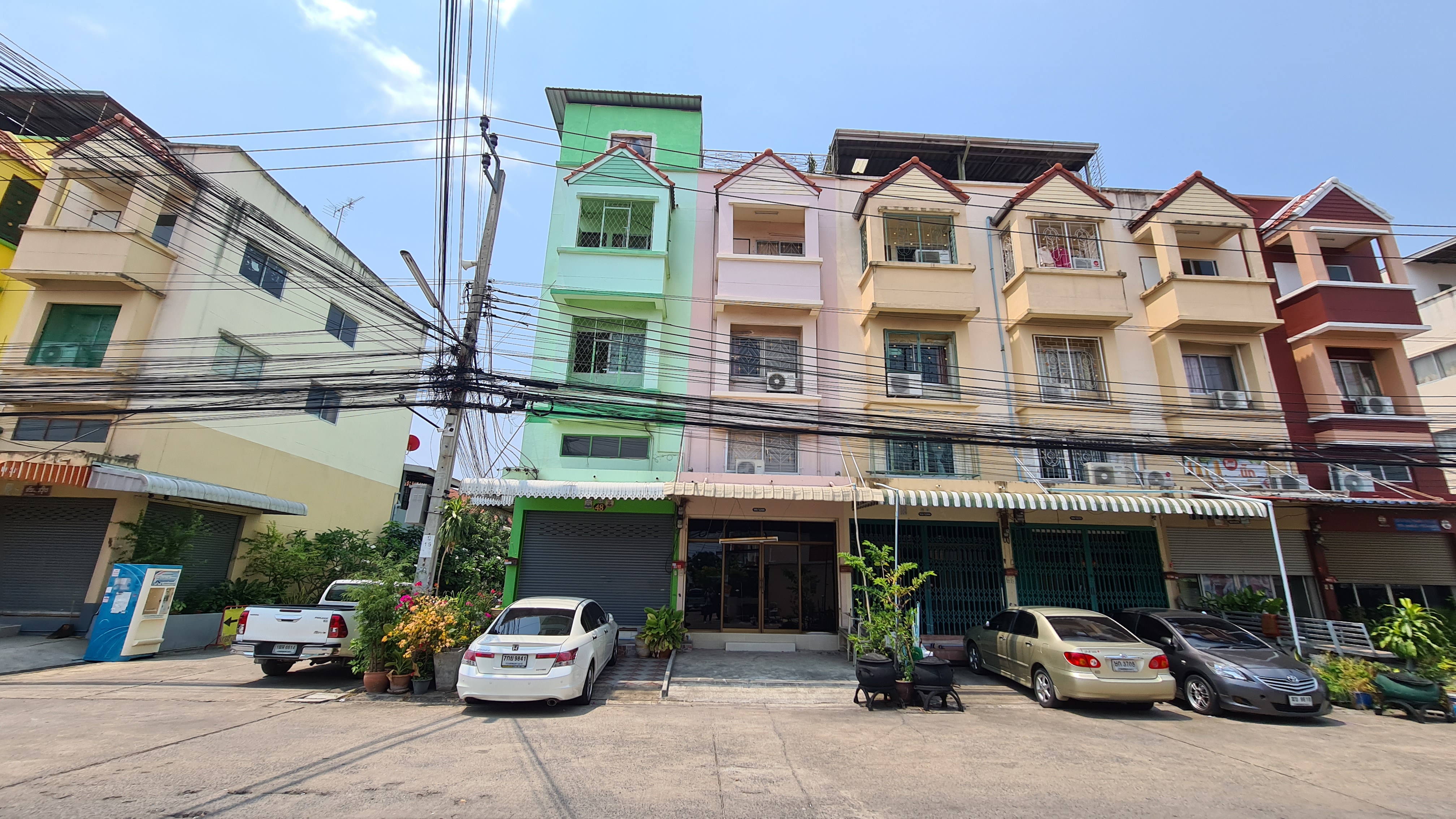 For SaleShop HouseRama 2, Bang Khun Thian : 🔥 Urgent 🔥 selling 3.5 floor commercial buildings, Phisan Village