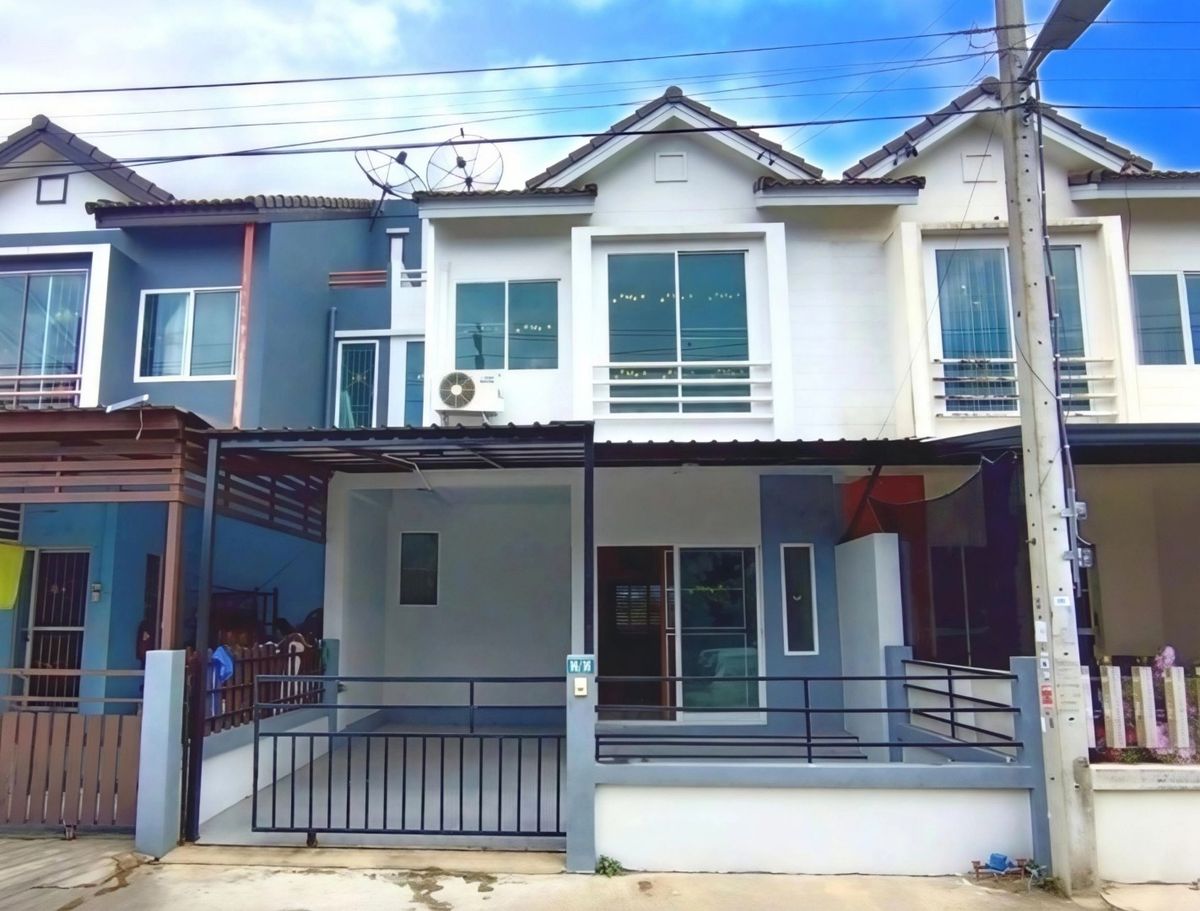 ขายทาวน์โฮมมีนบุรี-ร่มเกล้า : ขาย ทาวน์เฮาส์ บ้านนันทวัน สกุลดี หนองจอก รีโนเวทใหม่ สวยพร้อมอยู่ ต่อเติมครัว MKD