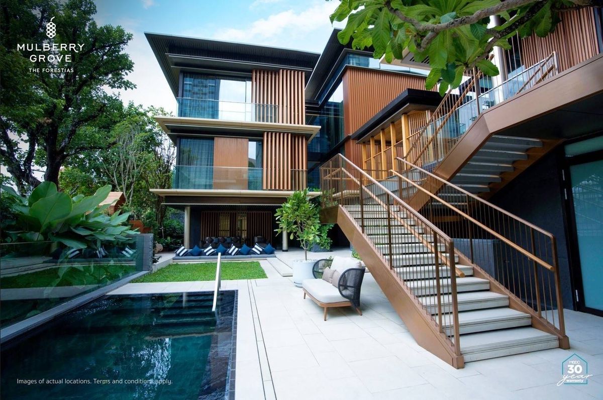 ขายบ้านบางนา แบริ่ง ลาซาล : Mulberry Grove Villa size L: 225.10 sqwah 1,724 sqm. 6bed 8Bath 349,500,000 Am: 0656199198