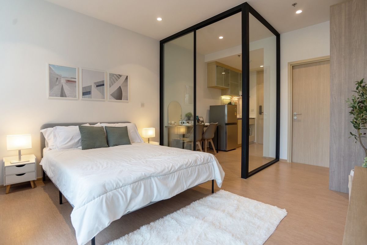 For RentCondoSukhumvit, Asoke, Thonglor : ✨FOR RENT✨ Maru Ekkamai 2 🔥1 bedroom, 1 bathroom, 24,000🔥 Pet Friendly🐶🐱 Ready to move in