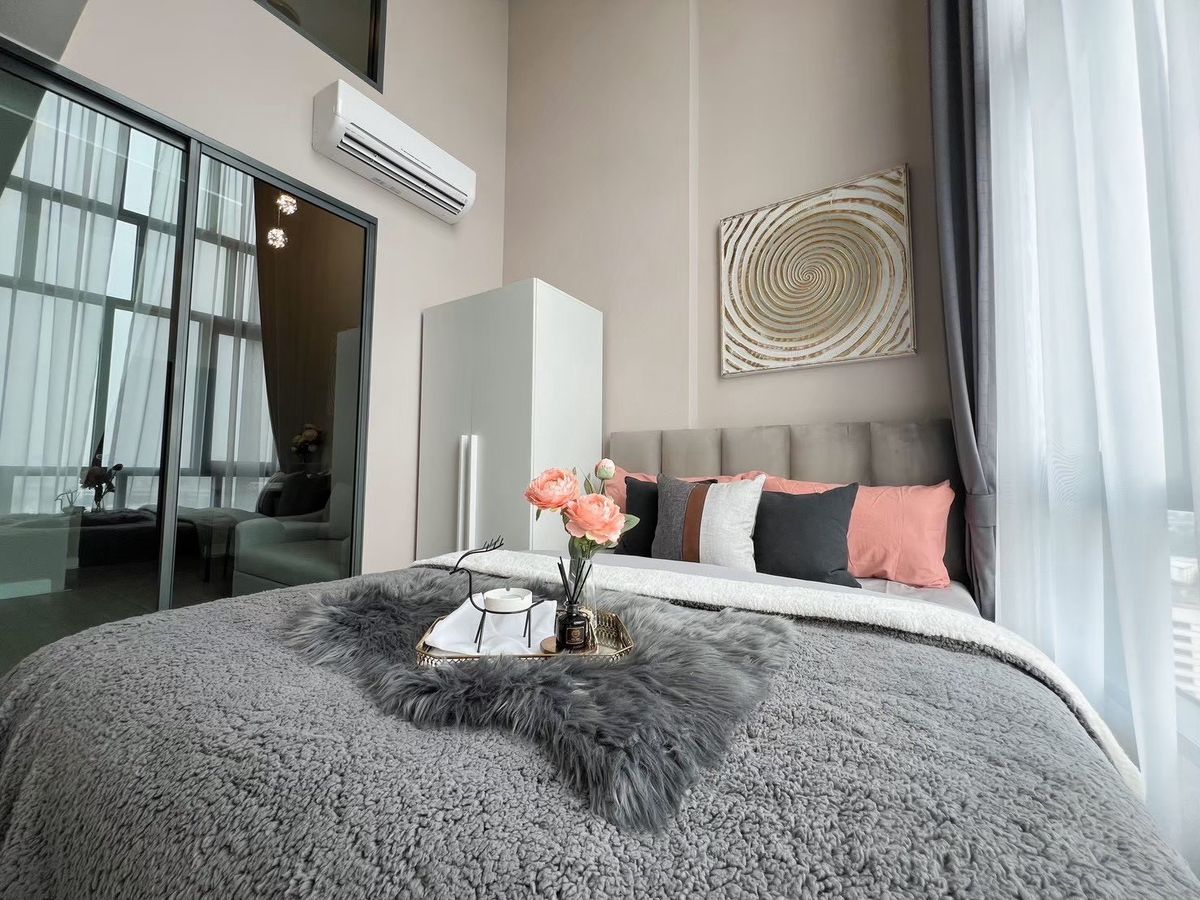 For RentCondoBang Sue, Wong Sawang, Tao Pun : Rent a condo room Loftological new room, 1 hand, complete with ✨ rent 18,000 baht/month ✨