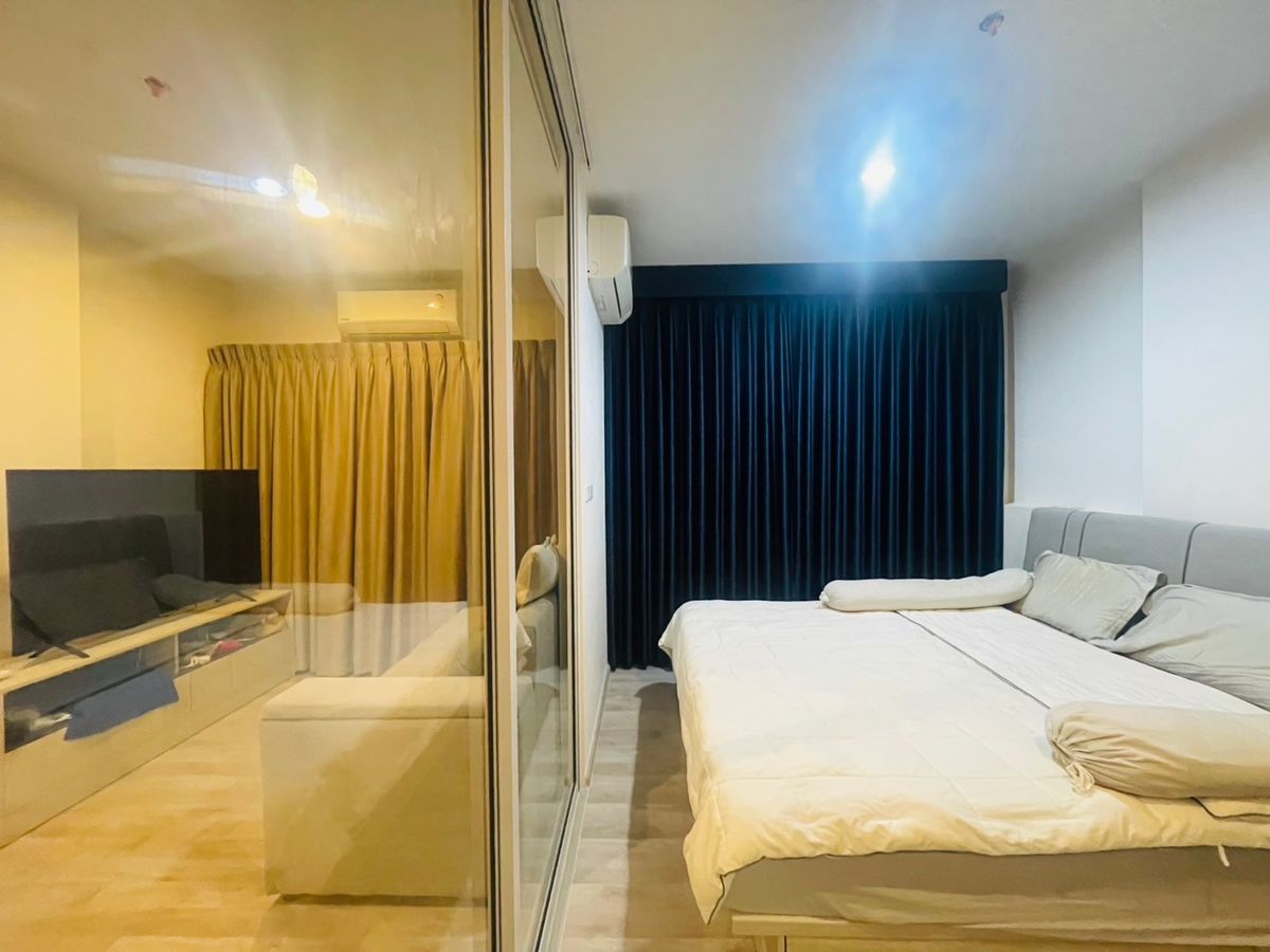 For RentCondoRamkhamhaeng, Hua Mak : Open to reserve a condo for rent Nichmo Ramkhamhaeng /Decorated room with 13,500 baht /month.