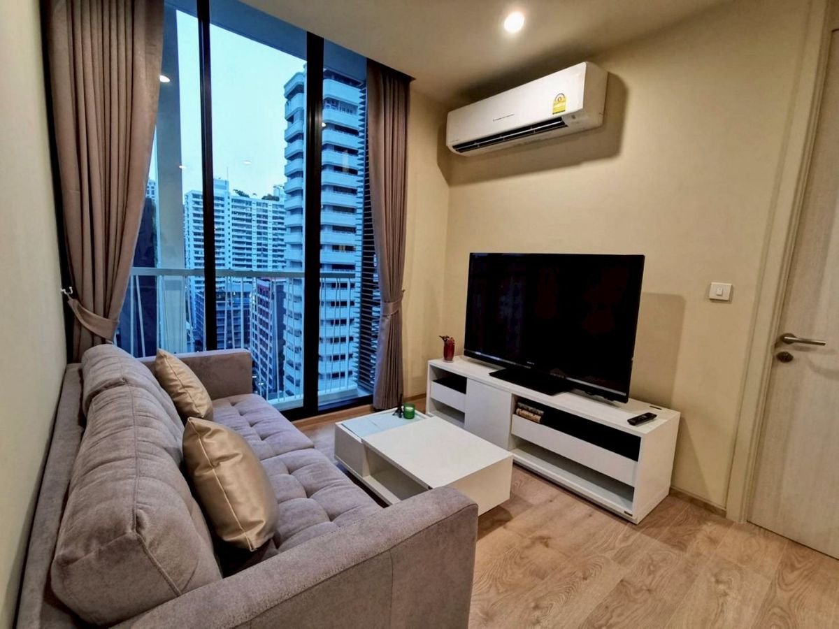 ให้เช่าคอนโดสุขุมวิท อโศก ทองหล่อ : FOR RENT NOBLE RECOLE, 1 BED 1 BATH, 35 SQ.M., 12 FLOOR, 25,000 BAHT