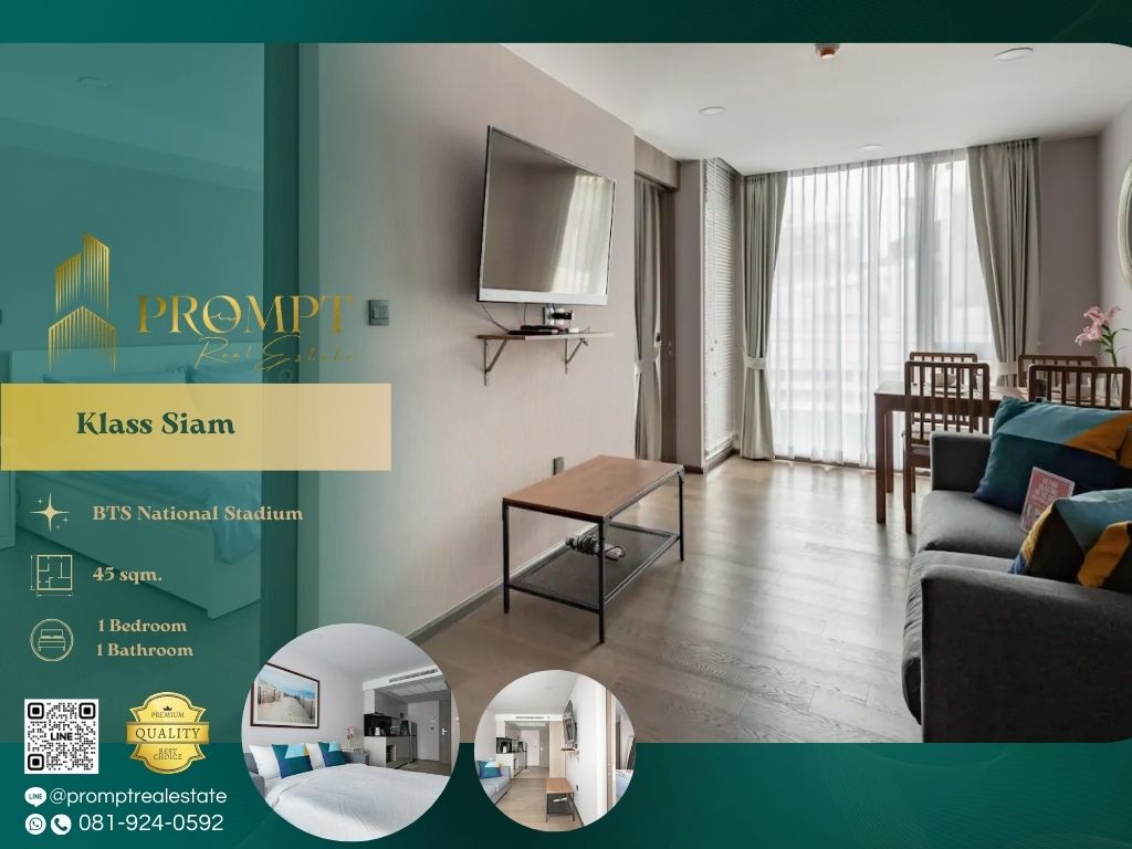 For RentCondoSiam Paragon ,Chulalongkorn,Samyan : KL04902 - Klass Siam :  คลาส สยาม