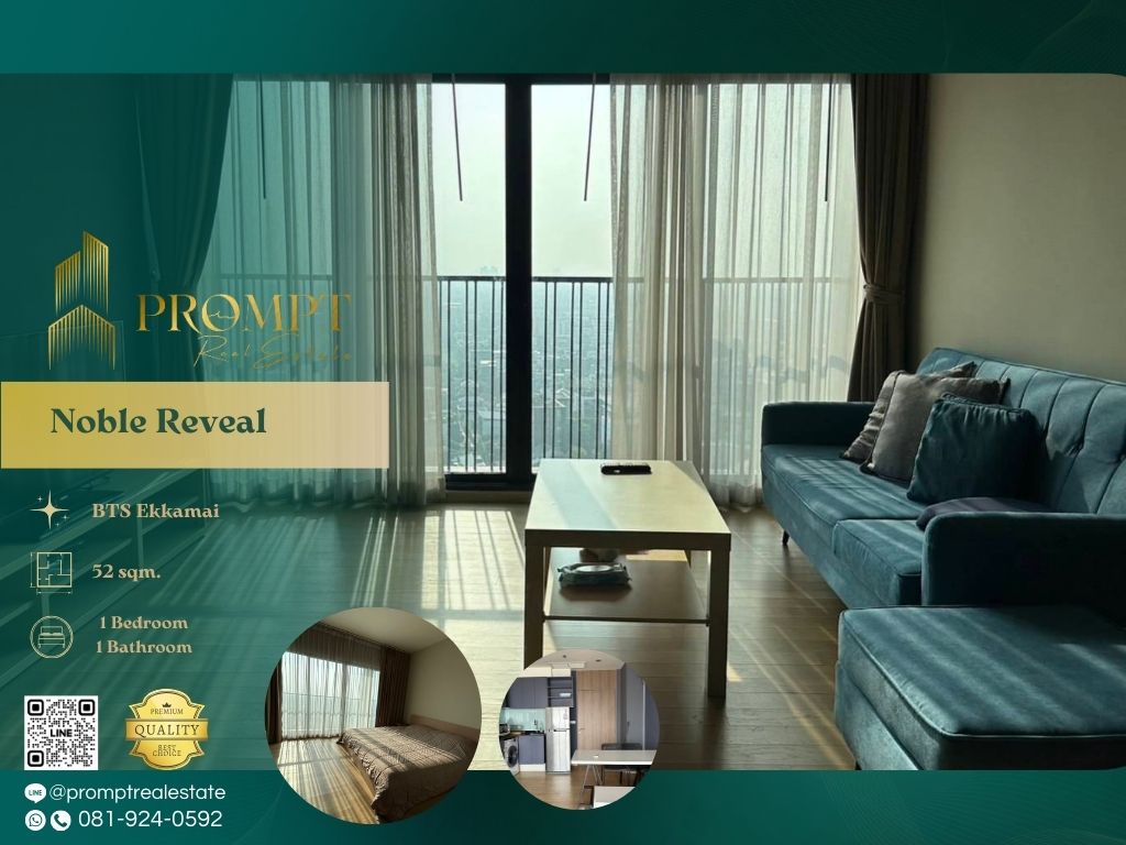 For RentCondoSukhumvit, Asoke, Thonglor : MN04305 - Noble Reveal :  โนเบิล รีวิล - BTS Ekkamai/ Gateway Ekkamai/ Major Cineplex Sukhumvit
