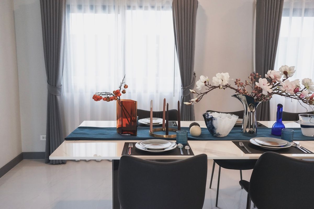 For RentHouseBangna, Bearing, Lasalle : K-6392 Urgent rent! The City Bangna, a new project, newly decorated, ready to be near Bangna.