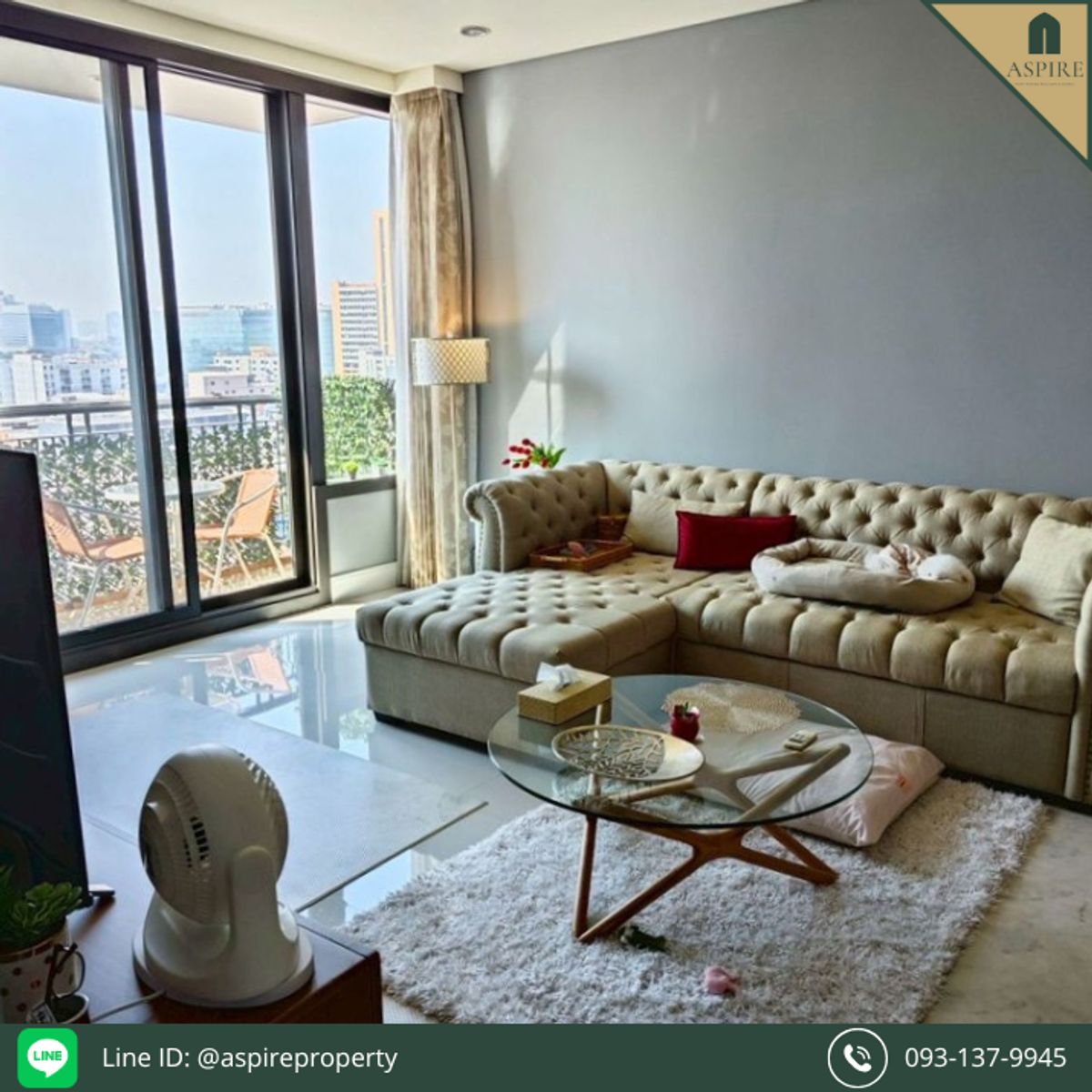 For RentCondoSukhumvit, Asoke, Thonglor : [For Rent] Aguston Sukhumvit 22 Condominium, Pet Friendly