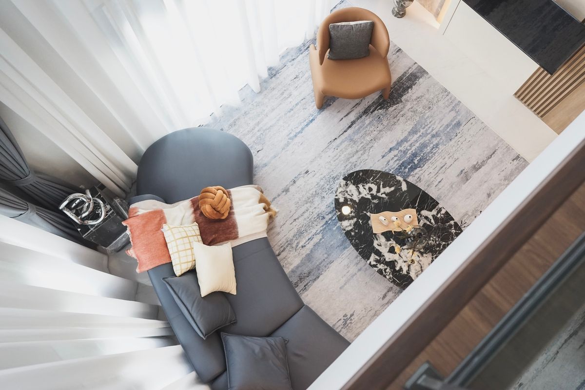 For RentHouseBangna, Bearing, Lasalle : K-6392 Urgent rent! The City Bangna, a new project, newly decorated, ready to be near Bangna.