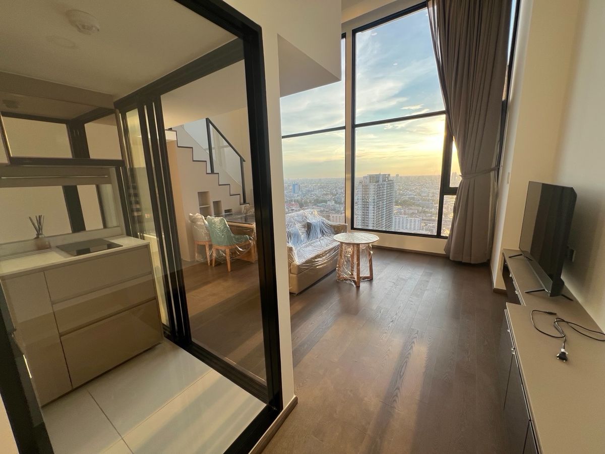 ให้เช่าคอนโดราชเทวี พญาไท : Luxury condo for rent | Duplex Style with Prime view ❤️