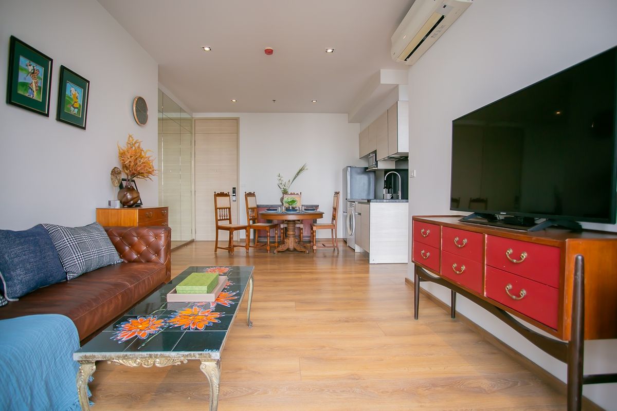 ให้เช่าคอนโดสุขุมวิท อโศก ทองหล่อ : FOR RENT PARK ORIGIN PHROM PHONG, 2 BED 2 BATH, Size 56 SQ.M., RENT 45,000 BAHT/ MONTH
