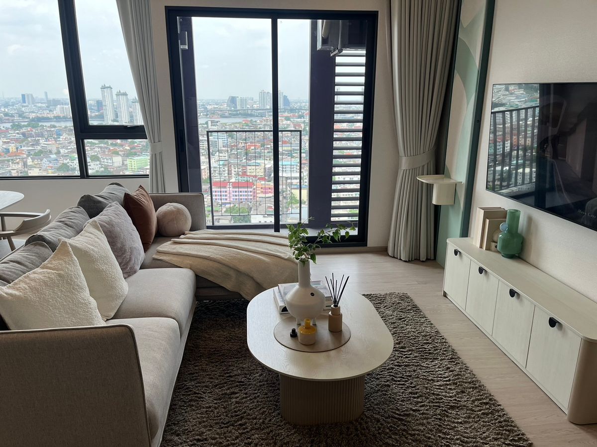 For SaleCondoWongwianyai, Charoennakor : 🌟 Reference Sathorn - Wongwian Yai 🌟 2 Bedroom Combine, Chao Phraya River view, beautiful room, the most special price in the project!