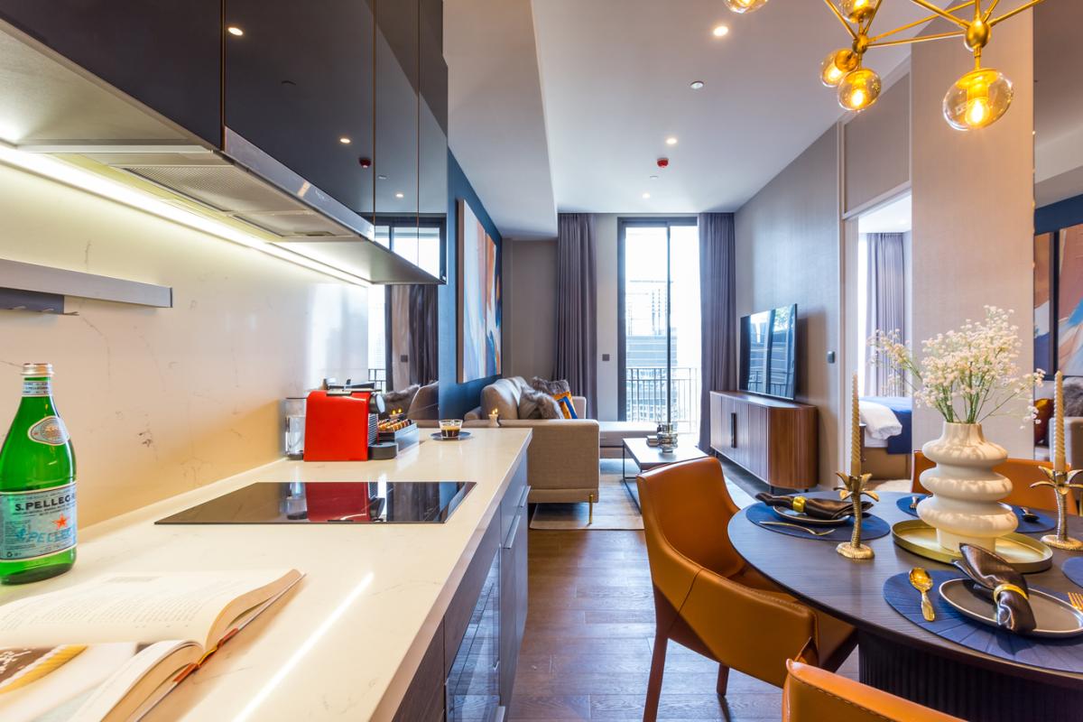 ให้เช่าคอนโดวิทยุ ชิดลม หลังสวน : 🔥ให้เช่าด่วน🔥มิวนีค หลังสวน เฟอร์ครบแต่งหรู พร้อมลากกระเป๋าเข้าอยู่ ใกล้รถไฟฟ้า BTSชิดลม