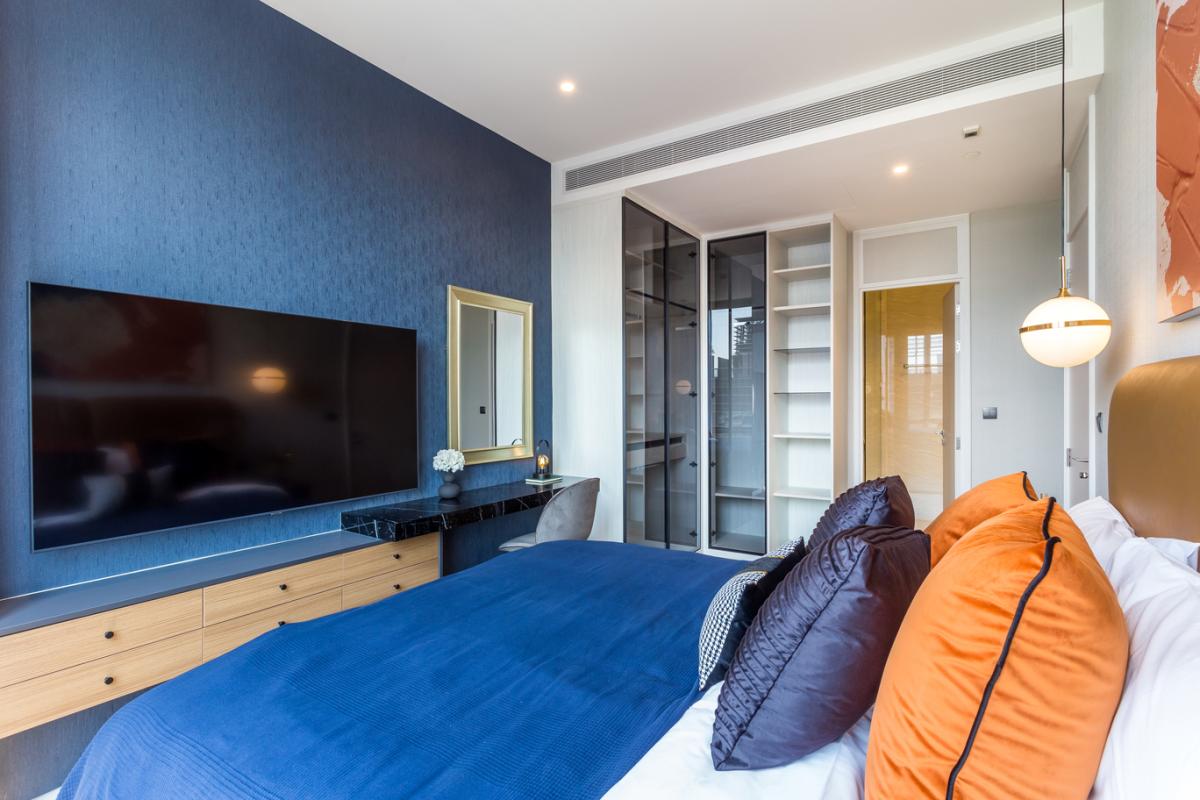 ให้เช่าคอนโดวิทยุ ชิดลม หลังสวน : 🔥ให้เช่าด่วน🔥มิวนีค หลังสวน เฟอร์ครบแต่งหรู พร้อมลากกระเป๋าเข้าอยู่ ใกล้รถไฟฟ้า BTSชิดลม