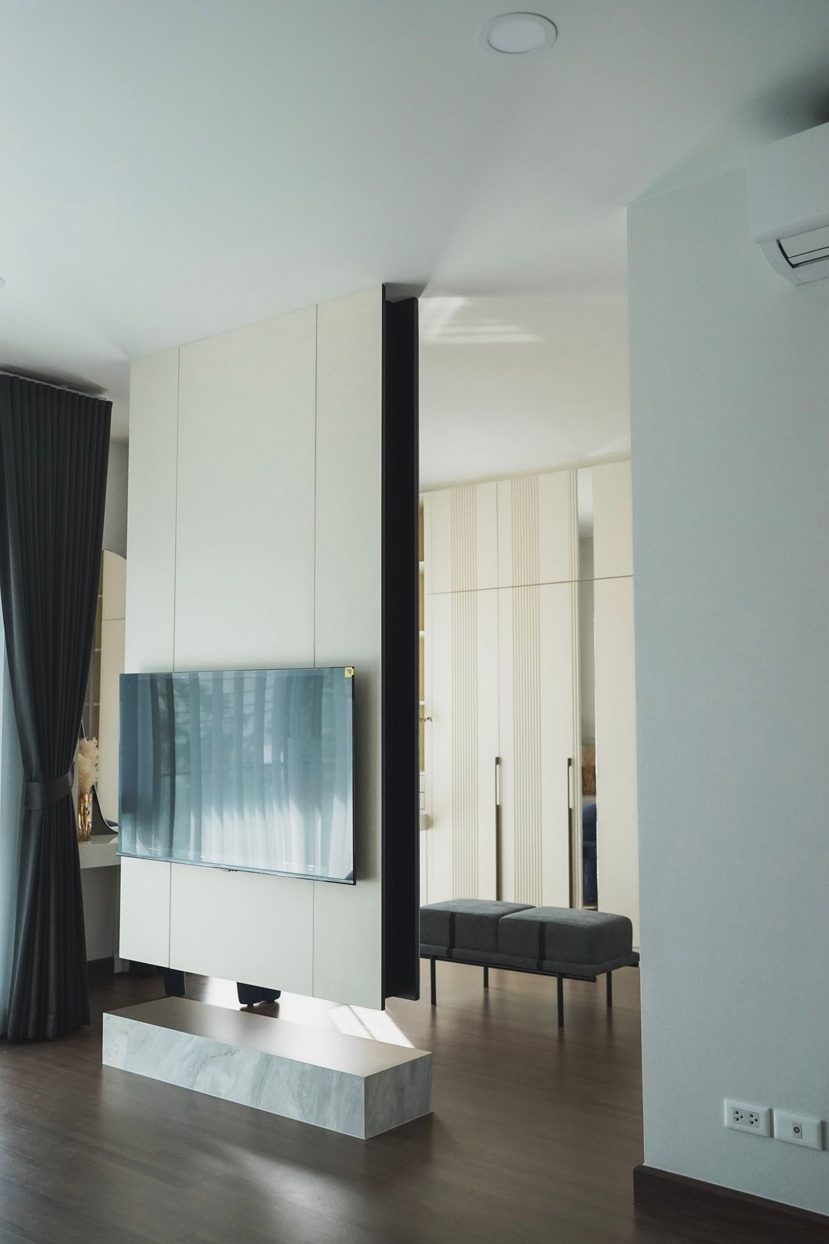 For RentHouseBangna, Bearing, Lasalle : K-6392 Urgent rent! The City Bangna, a new project, newly decorated, ready to be near Bangna.