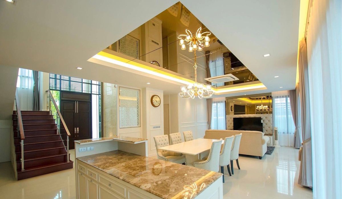 ให้เช่าบ้านเอกชัย บางบอน : ❖ Luxury Class ❖ บ้านเดี่ยว 2 ชั้น | ขนาดที่ดิน 126.00 ตร.ว. พื้นที่ใช้สอย 460 ตร.ม. | 4 ห้องนอน 4 ห้องน้ำ 6 ที่จอดรถ | ใกล้ MRT หลักสอง , เดอะมอลล์ บางแค