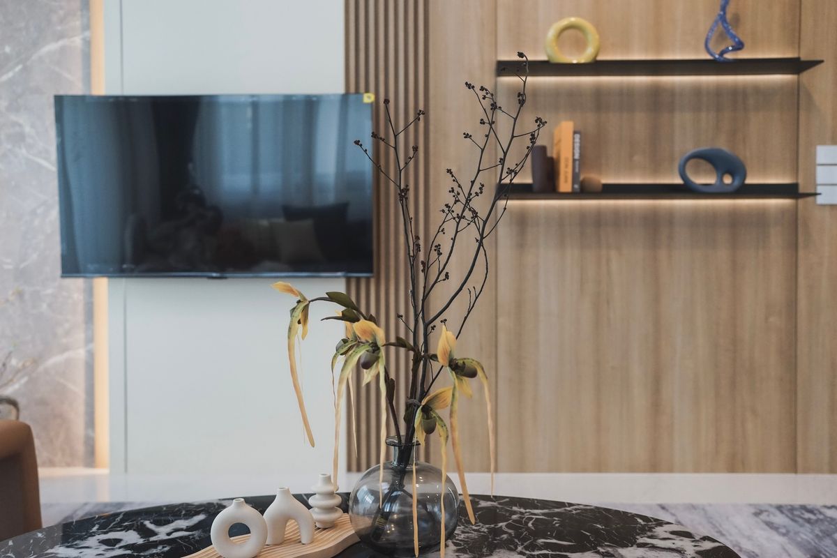 For RentHouseBangna, Bearing, Lasalle : K-6392 Urgent rent! The City Bangna, a new project, newly decorated, ready to be near Bangna.