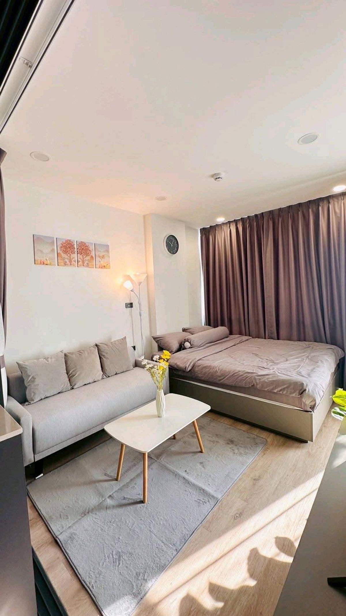 ให้เช่าคอนโดโชคชัย4 ลาดพร้าว71 : ให้เช่าคอนโด Low rise เฟอร์ฯครบ ตกแต่งสวย เดินทางสะดวก