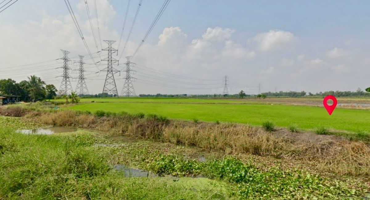 ขายที่ดินมีนบุรี-ร่มเกล้า : ขายที่ดินเปล่าหนองจอก ถ.ประชาสำราญ1 (ซอยคลองสิบสาม) **เพียง 1,875/ตารางวา** (N.1716)