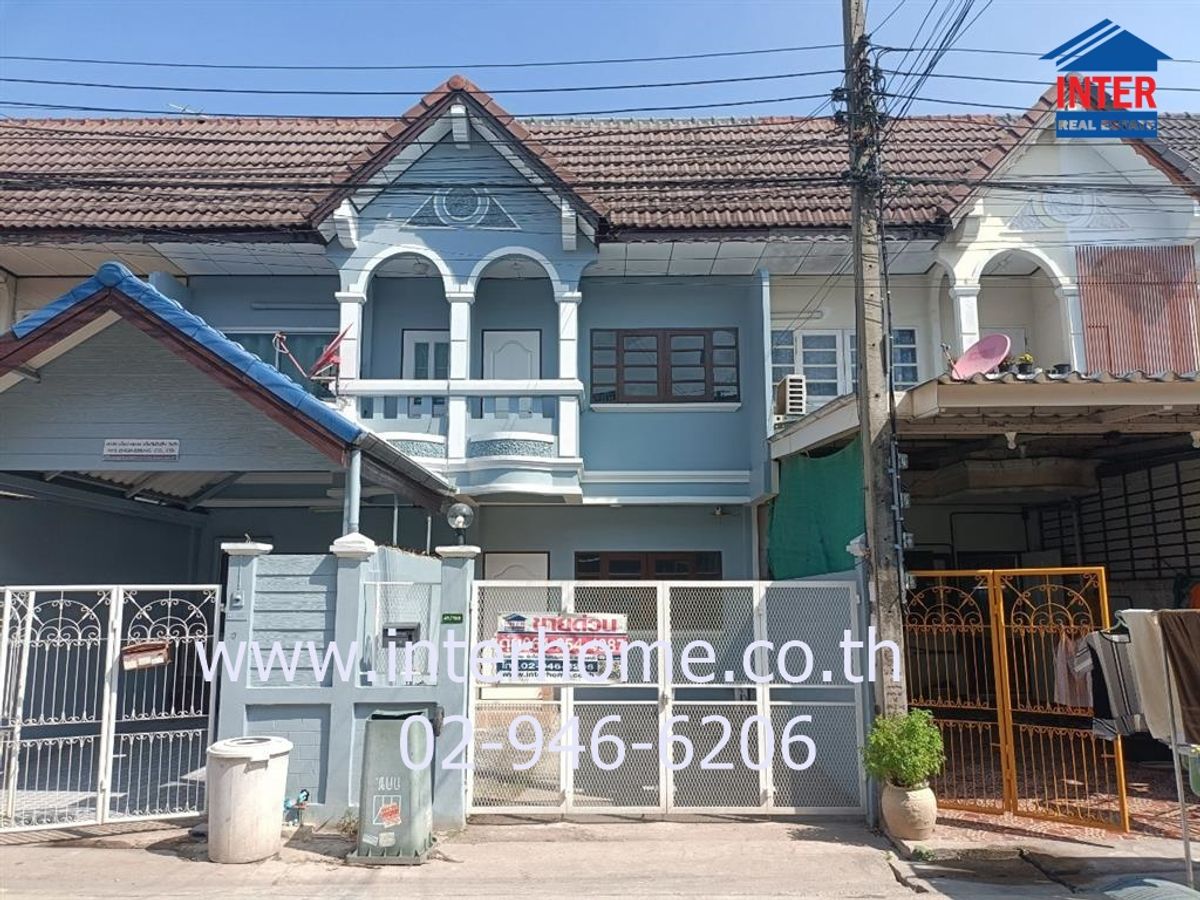 ขายทาวน์โฮมมีนบุรี-ร่มเกล้า : ทาวน์เฮ้าส์ 2 ชั้น 21.9 ตร.ว. หมู่บ้านเสนาวิลล่า8 ซอยพระยาสุเรนทร์42 ถนนคู้บอน ถนนพระยาสุเรนทร์ เขตมีนบุรี กรุงเทพมหานคร