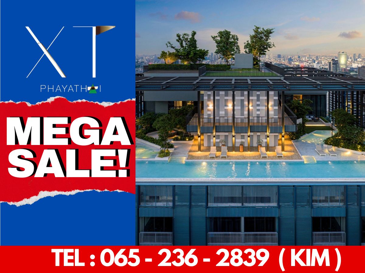 ขายคอนโดราชเทวี พญาไท : 𝗛𝗢𝗧❗️โปรเด็ด 𝗫𝗧 𝗣𝗛𝗔𝗬𝗔𝗧𝗛𝗔𝗜 เพียง 𝟰.𝟵𝟵 ล้าน*𝟰𝟮 𝘀𝗾.𝗺. โทรด่วน 𝟬𝟲𝟱-𝟮𝟯𝟲-𝟮𝟴𝟯𝟵 😊
