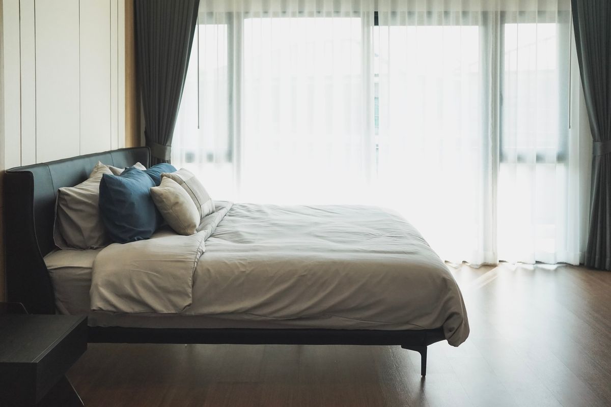 For RentHouseBangna, Bearing, Lasalle : K-6392 Urgent rent! The City Bangna, a new project, newly decorated, ready to be near Bangna.