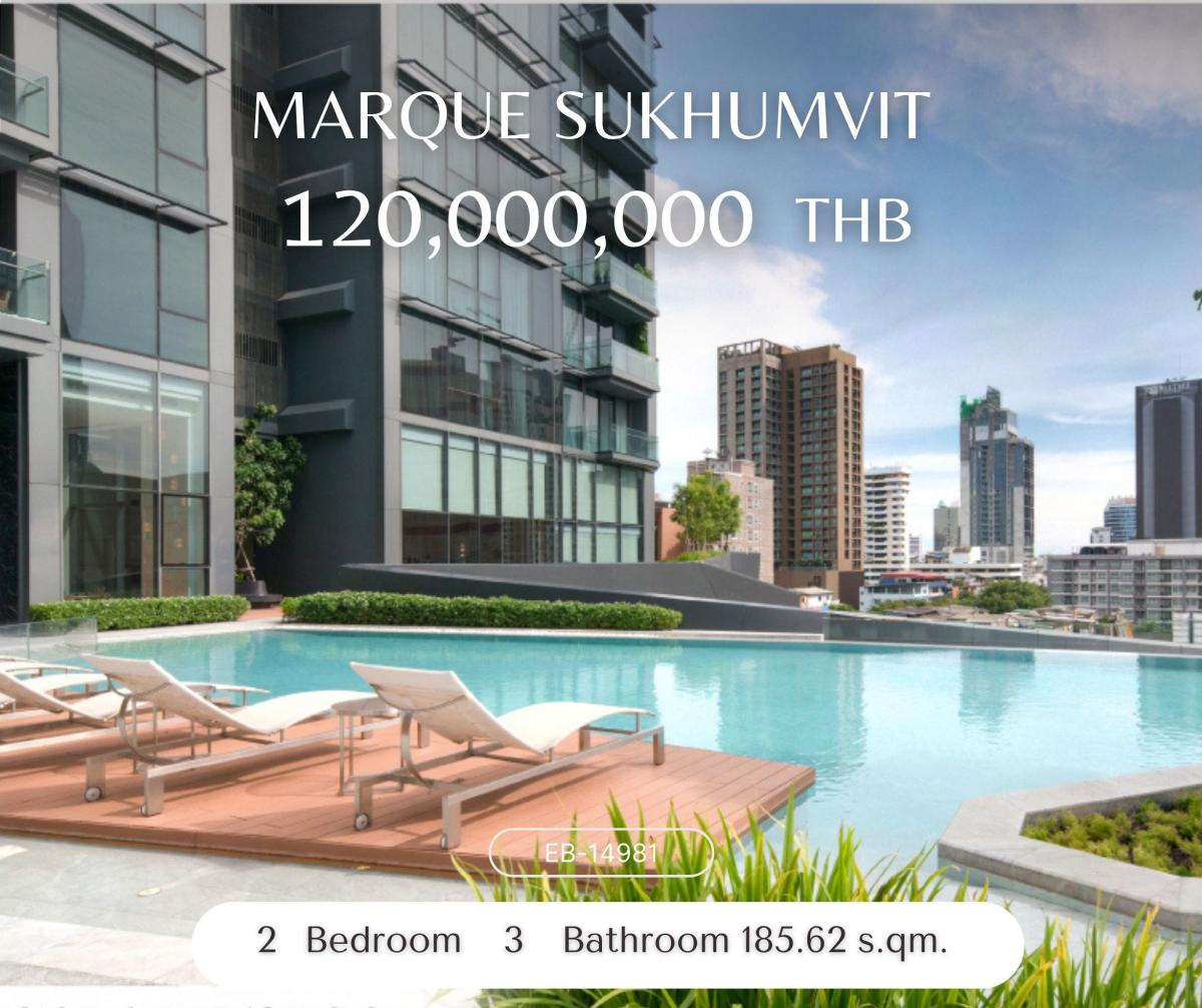 ขายคอนโดสุขุมวิท อโศก ทองหล่อ : Rare unit for sale , Ultra luxury condo ชั้นสูง ทำเลทอง CBD พร้อมพงษ์ มีจากุซี่ส่วนตัว