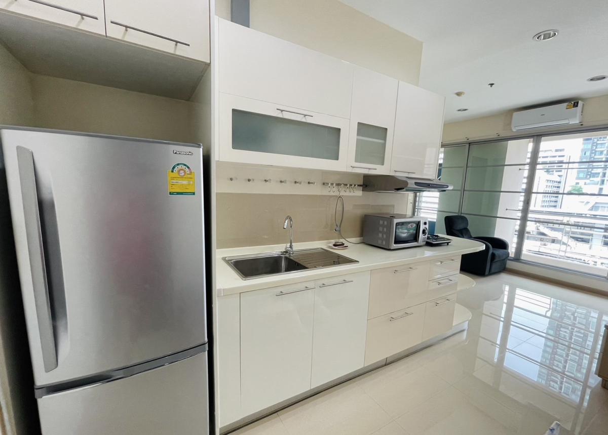 For RentCondoRatchathewi,Phayathai : Baan Klang Krung Siam Pathumwan, 1 bed, 22000 per month