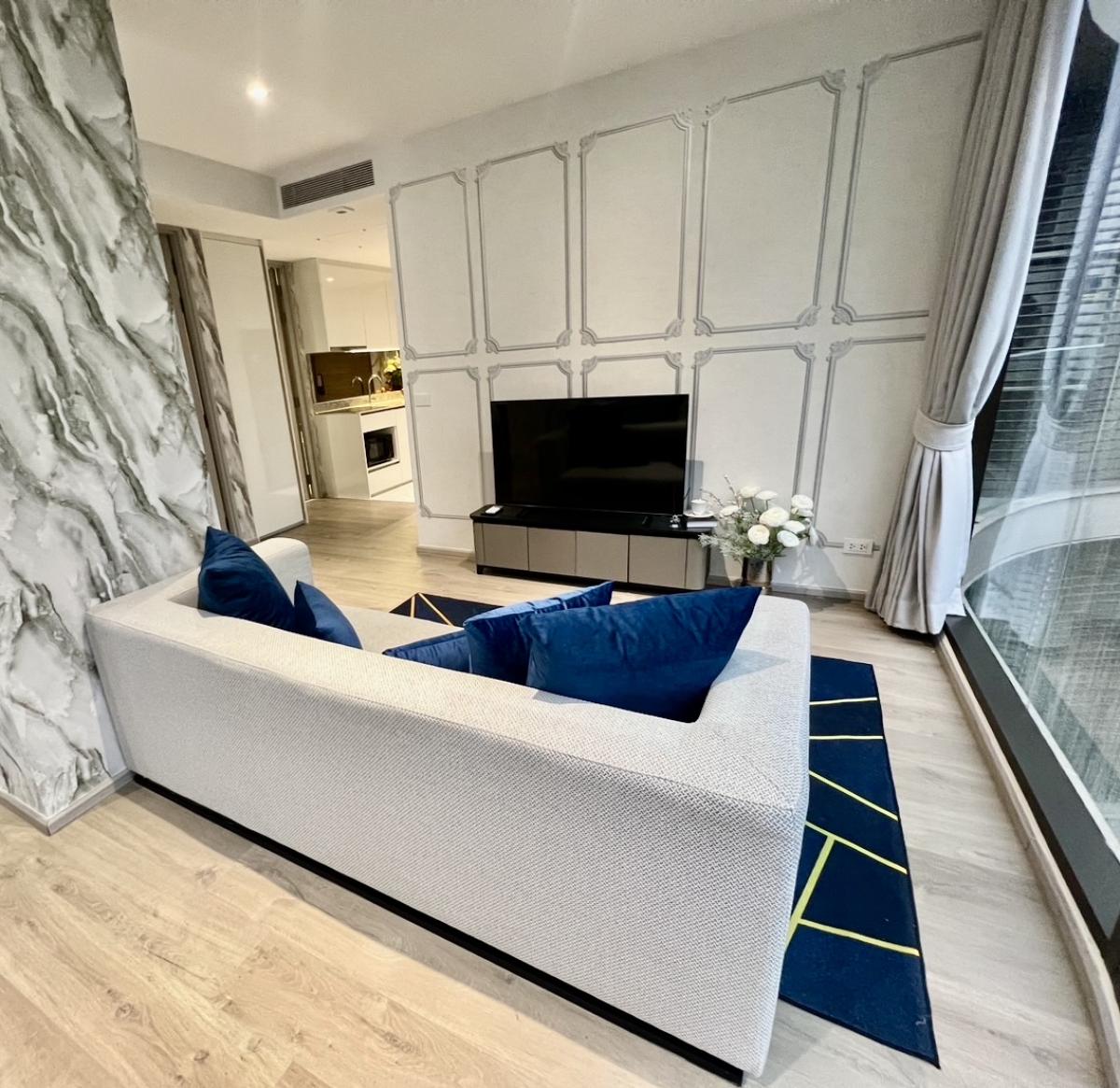 ให้เช่าคอนโดสุขุมวิท อโศก ทองหล่อ : Fynn Asoke, 2 bed, 55000 per month